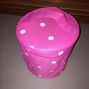Pink make up carrier